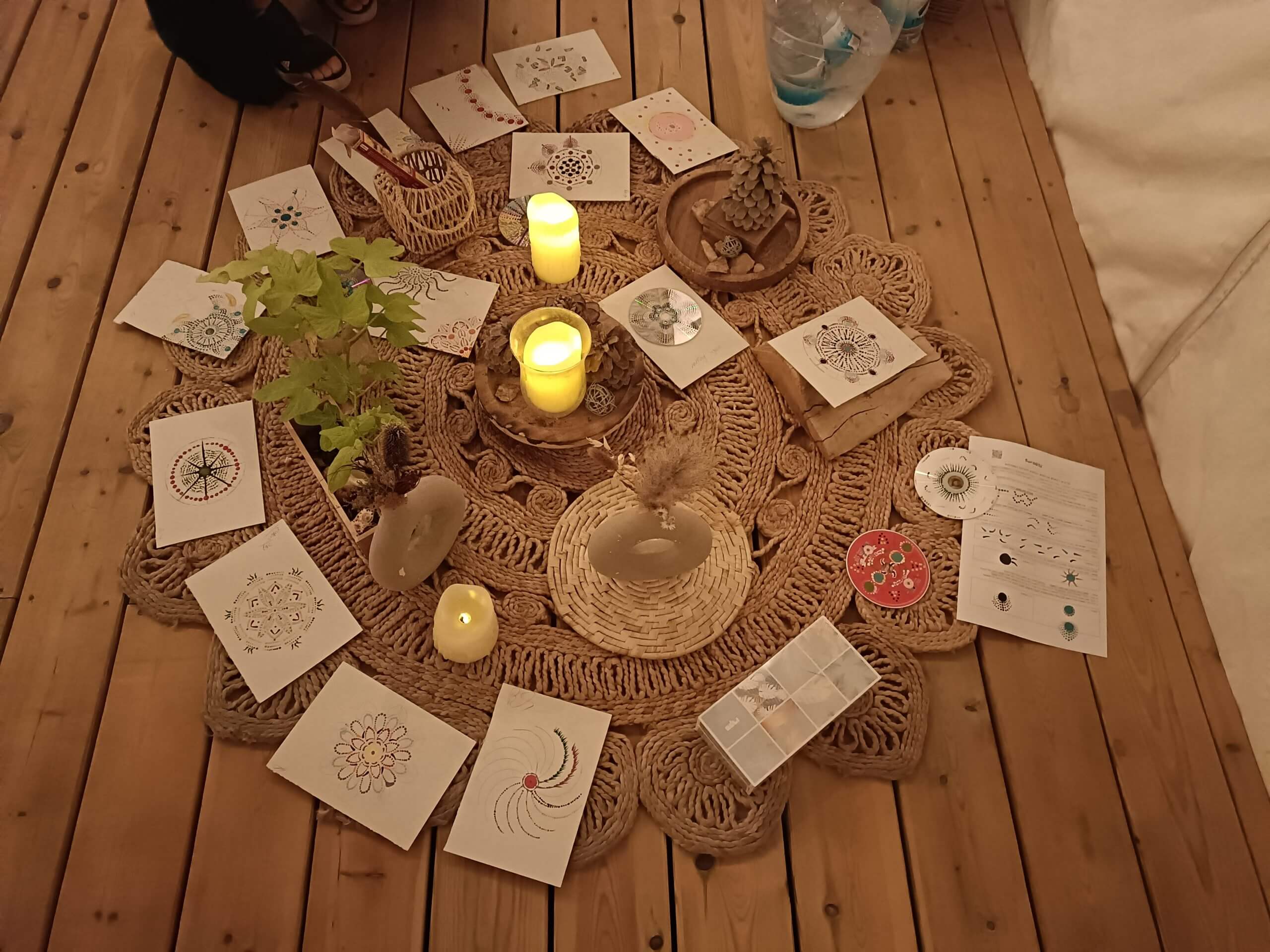 סדנת מנדלות וסדנת נקודות