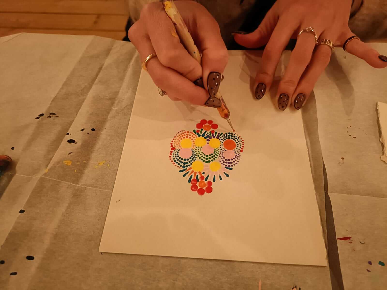 סדנת מנדלה מנוקדת לקבוצות בערבה