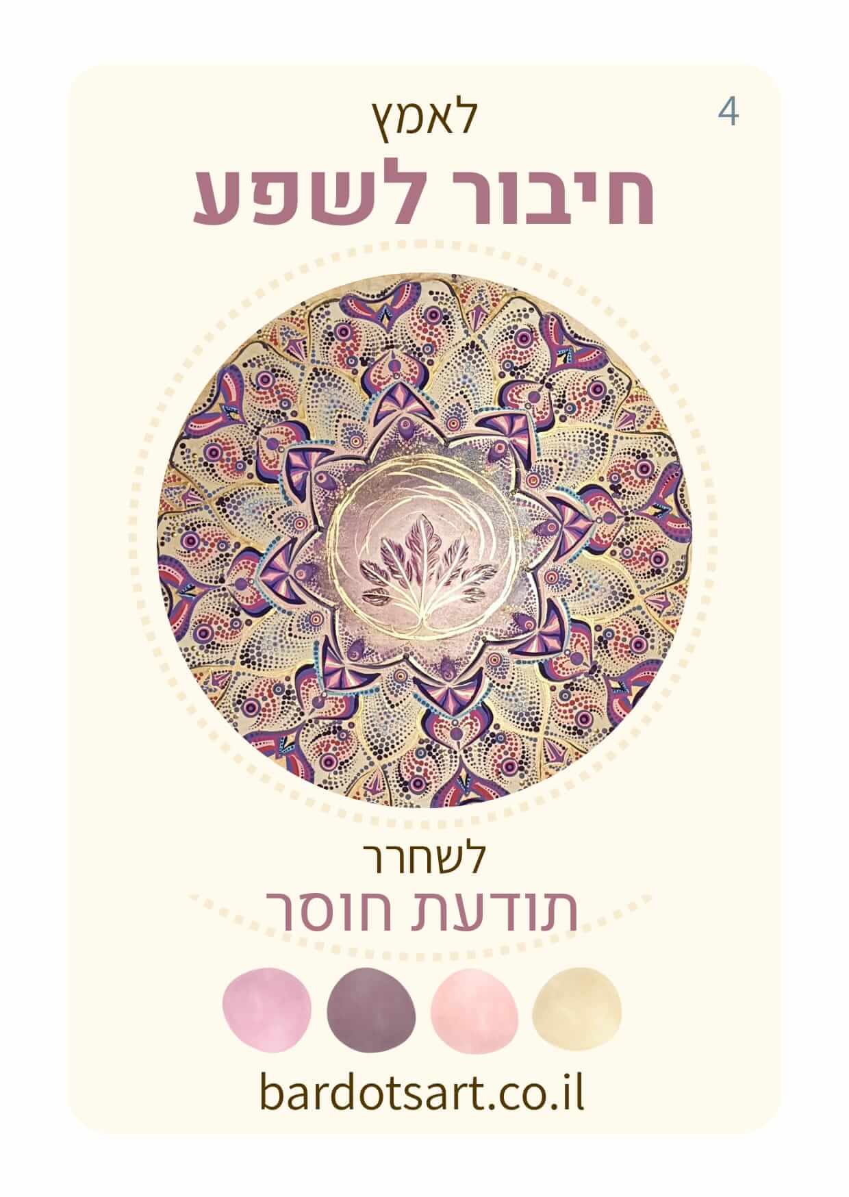 קלף מודעות מבית BARDOTS ART - נקודה למחשבה